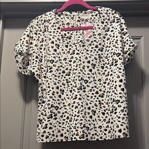 Melloday Leopard Print Top